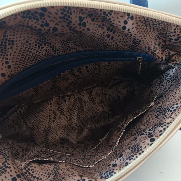 Karla Hanson Dome Shaped Grace Women's Satchel Bag Blutone - Picture 14 of 14